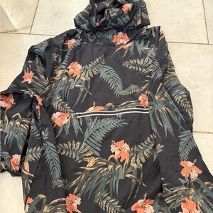 Spiritual Gangster Black Jacket with Floral Design